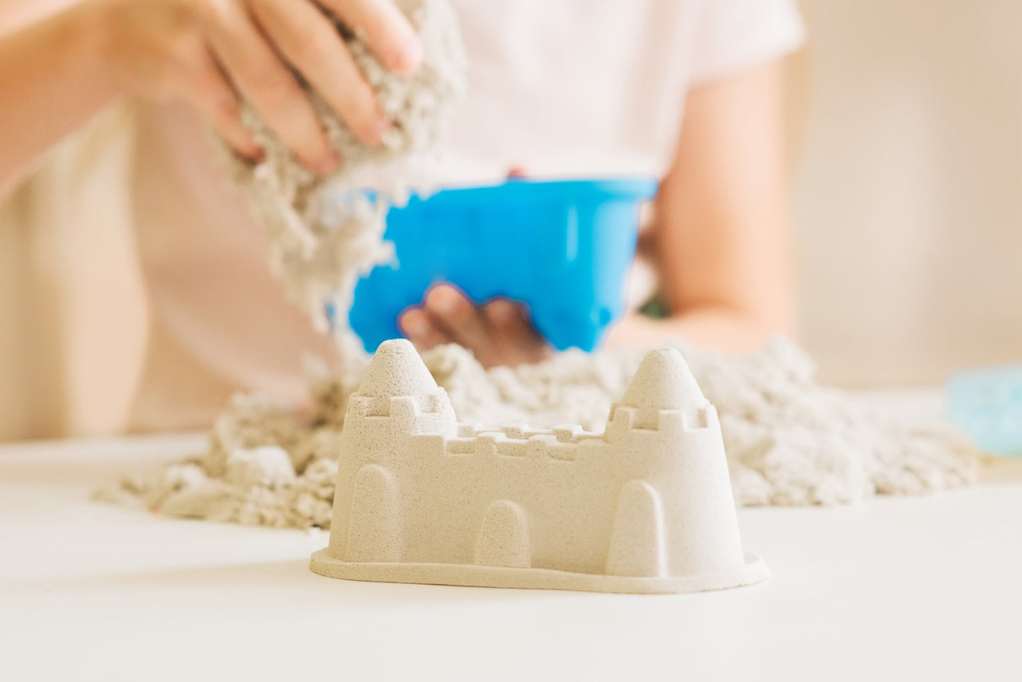 Sandolin Zaubersand ist individuell formbar